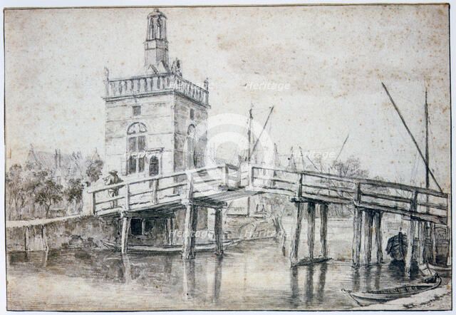 'The Bridge at Alkmaar', c1648-1682. Artist: Jacob van Ruisdael