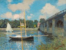 The Bridge at Argenteuil, 1874. Creator: Claude Monet