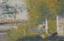 The Bridge at Bineau. Creator: Georges-Pierre Seurat