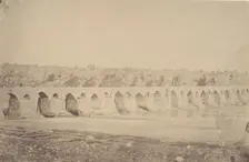 [The Bridge at Dizfoul], 1840s-60s. Creator: Possibly by Luigi Pesce