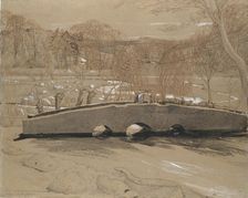 The Bridge at Shoreham, ca. 1829. Creator: Samuel Palmer