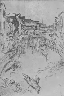 The Bridge c1880, (1904). Artist: James Abbott McNeill Whistler