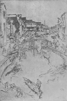 The Bridge c1880, (1904). Artist: James Abbott McNeill Whistler