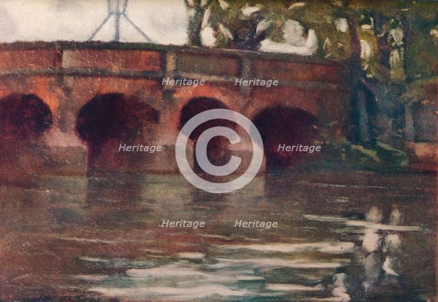 'The Bridge', c1911. Artist: Edward Leslie Badham.