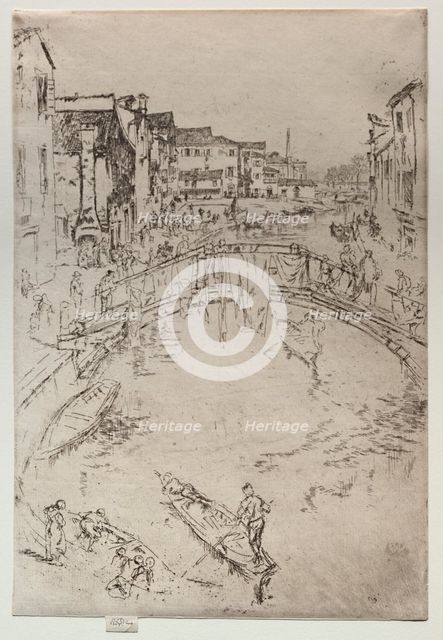 The Bridge. Creator: James McNeill Whistler (American, 1834-1903).