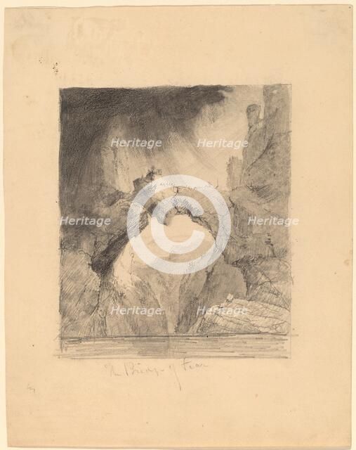 The Bridge of Fear. Creator: Thomas Cole.