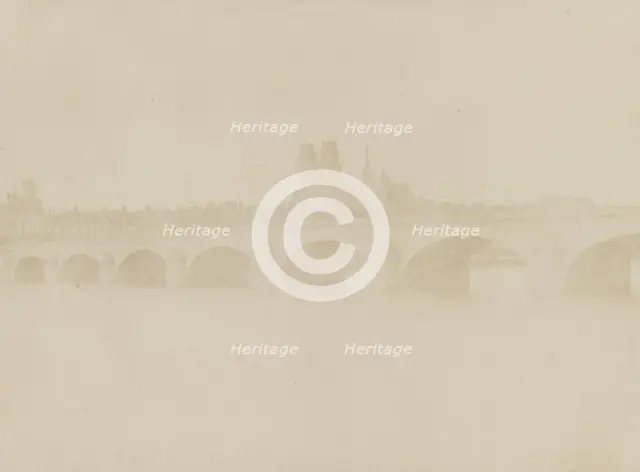 The Bridge of Orleans, June 14, 1843. Creator: William Henry Fox Talbot.
