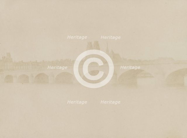The Bridge of Orleans, June 14, 1843. Creator: William Henry Fox Talbot.