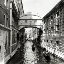 The Bridge of Sighs, Venice, Italy, c1955. Creator: Arthur Charles Kirby Ware