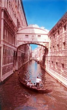The Bridge of Sighs, Venice, Italy, c1955. Creator: Arthur Charles Kirby Ware