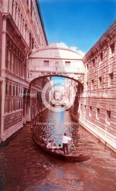 The Bridge of Sighs, Venice, Italy, c1955.  Creator: Arthur Charles Kirby Ware.