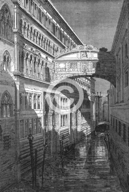 'The Bridge of Sighs Venice; Venice--Historical and Descriptive',1875. Creator: Unknown.
