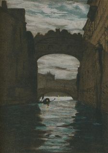 The Bridge of Sighs c1860. Artist: Charles Edward Holloway