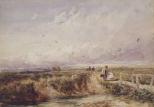 The Bridge on the Common, 1842. Creator: David Cox the Elder