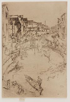 The Bridge, Santa Marta, 1879-1880. Creator: James Abbott McNeill Whistler