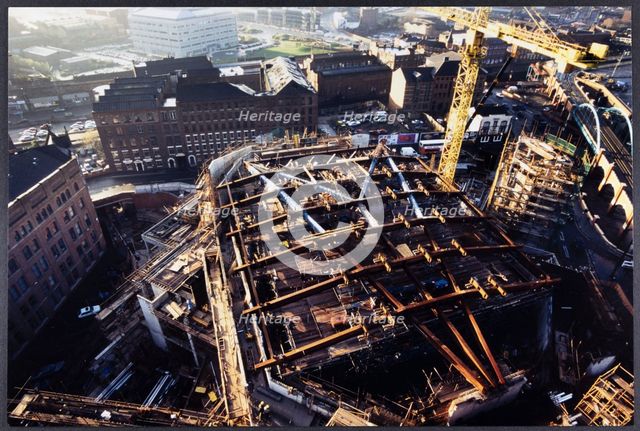 The Bridgewater Hall, Barbirolli Square, Manchester, 01/12/1994. Creator: John Laing plc.