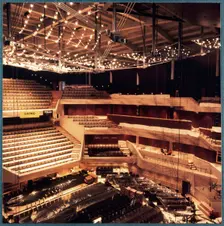 The Bridgewater Hall, Barbirolli Square, Manchester, January-September 1996. Creator: John Laing plc