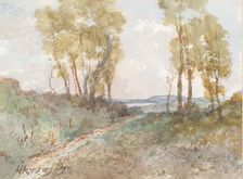 The Bridle Path to the Sea, 1911. Creator: Henri-Joseph Harpignies