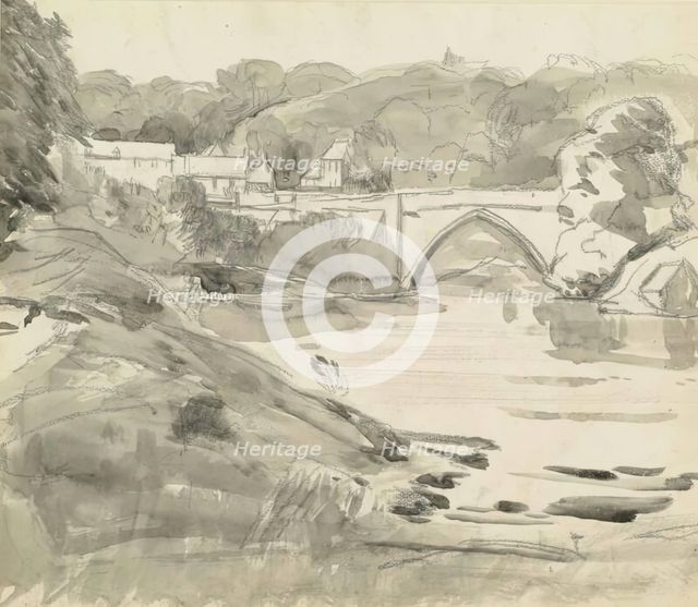 The Brig of Balgownie, Old Aberdeen, ex. 1924. Creator: William York Macgregor.