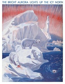 The Bright Aurora Lights Up The Icy North 1935