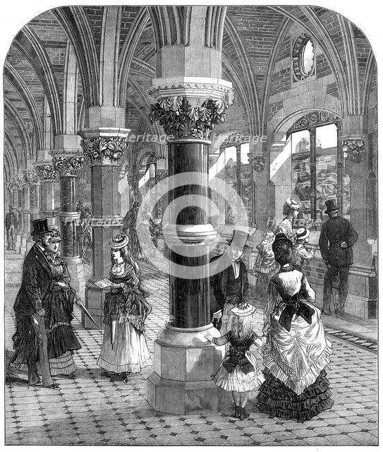 The Brighton Aquarium, 1872. Creator: Unknown.