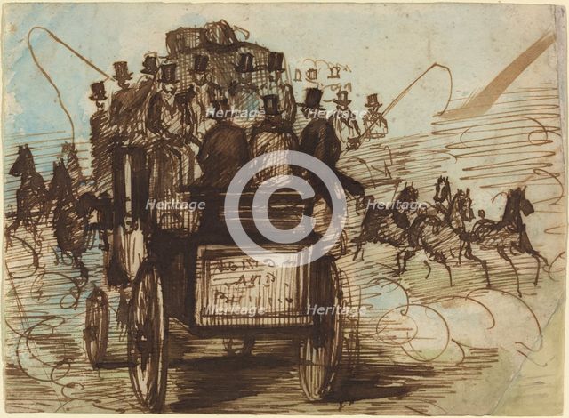 The Brighton Coach. Creator: Constantin Guys.