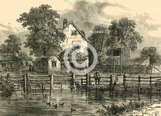 'The "Brill", Somers Town, in 1780', (c1876). Creator: Unknown.