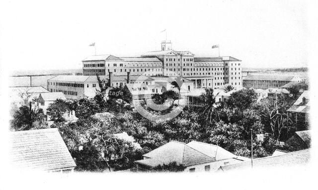The British Colonial Hilton Hotel, Nassau, New Providence, Bahamas, 1911. Artist: Unknown
