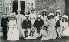 The British and Russian royal families, 1909, (1951). Creator: Arthur William Debenham