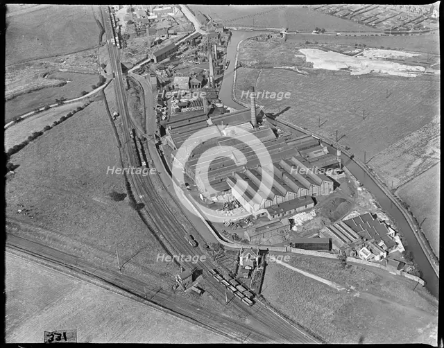The British Aluminium Works, Milton, Staffordshire, c1930s. Creator: Arthur William Hobart.