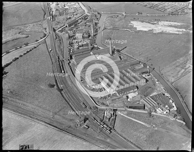 The British Aluminium Works, Milton, Staffordshire, c1930s. Creator: Arthur William Hobart.