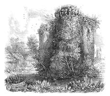 The British Association at Bath: Nunney Castle, 1864. Creator: Unknown