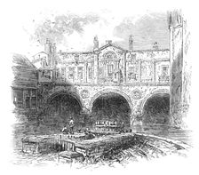 The British Association at Bath: Pulteney-bridge, 1864. Creator: Unknown