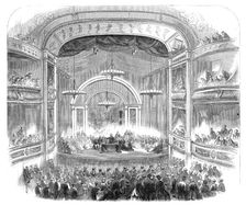 The British Association at Bath: Sir Charles Lyell delivering the presidential address..., 1864. Creator: Unknown