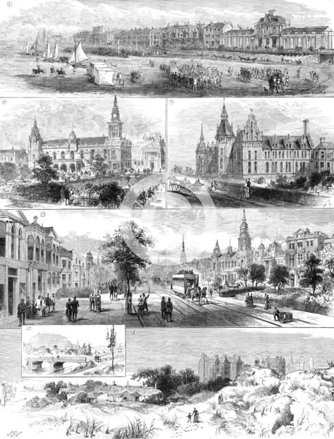 The British Association at Southport, 1883. Creator: Unknown.