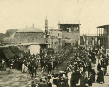 The British Entry into Bagdad, March 11, 1917 (c1920). Creator: Unknown