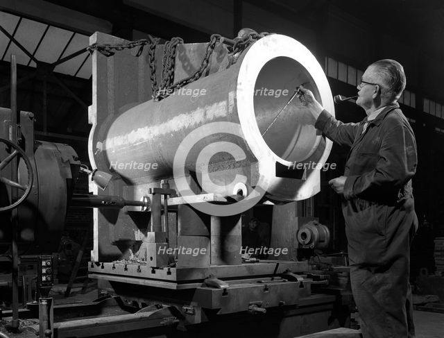 The British engineer, Rotherham, South Yorkshire, 1963. Creator: Michael Walters.
