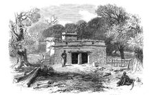 The British Expedition to Abyssinia: front view of the Church of Miriam, at Focada, 1868. Creator: Unknown