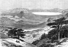 The British Expedition to Abyssinia: Lake Ashangi from the Antalo Road, 1868. Creator: Unknown