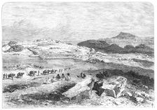The British Expedition to Abyssinia: the intrenched position of Adigerat, 1868. Creator: Unknown