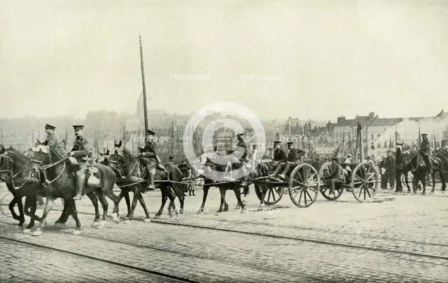 'The British Expeditionary Force in Boulogne', (1919). Creator: Unknown.