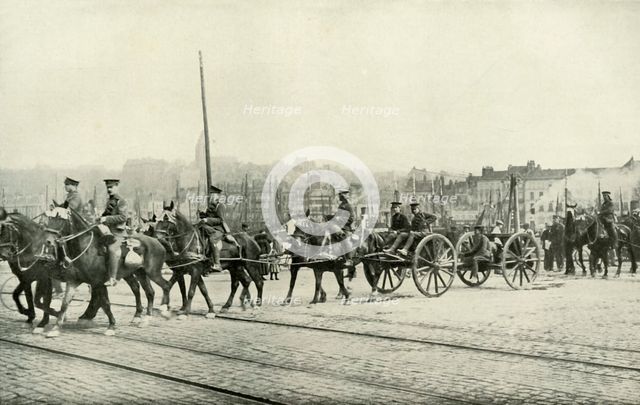 'The British Expeditionary Force in Boulogne', (1919). Creator: Unknown.
