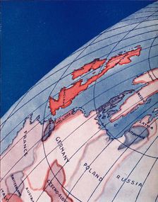 The British Isles and Northern Europe at 6am on mid-summer day 1935