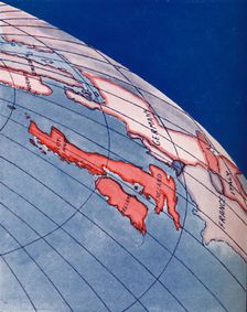The British Isles and Northern Europe at 6pm on midsummers day 1935