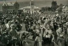 The British Occupation of Bloemfontein - An Evening Concert 1900. Creator: A Forestier