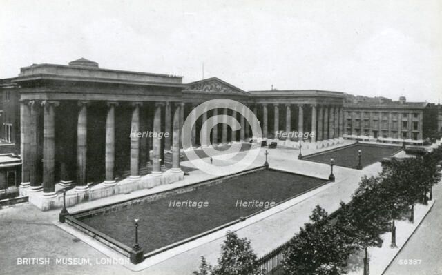The British Museum, Great Russell Street, London, 20th century. Artist: Unknown