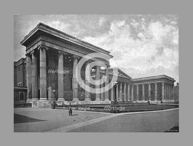 The British Museum, London, c1900. Artist: York & Son.