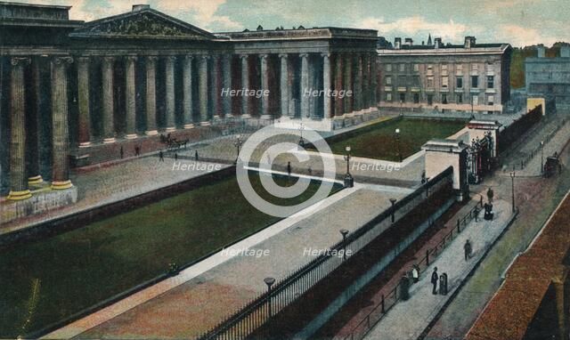 'The British Museum, London', c1907.  Artist: Unknown.