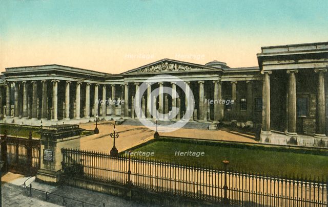 The British Museum, London, c1910. Creator: Unknown.
