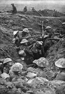 The British Push Into Flanders; Along the road from Ypres to Menin..., 1917. Creator: Unknown